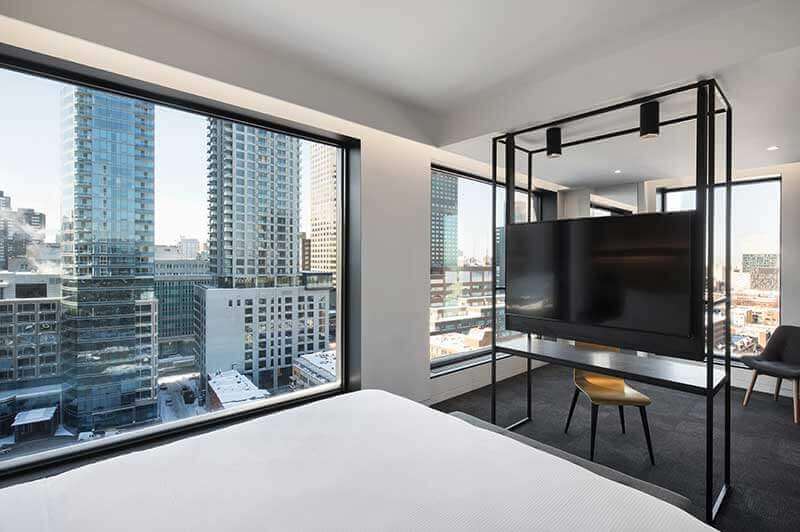 Montreal Hotel Room With City View