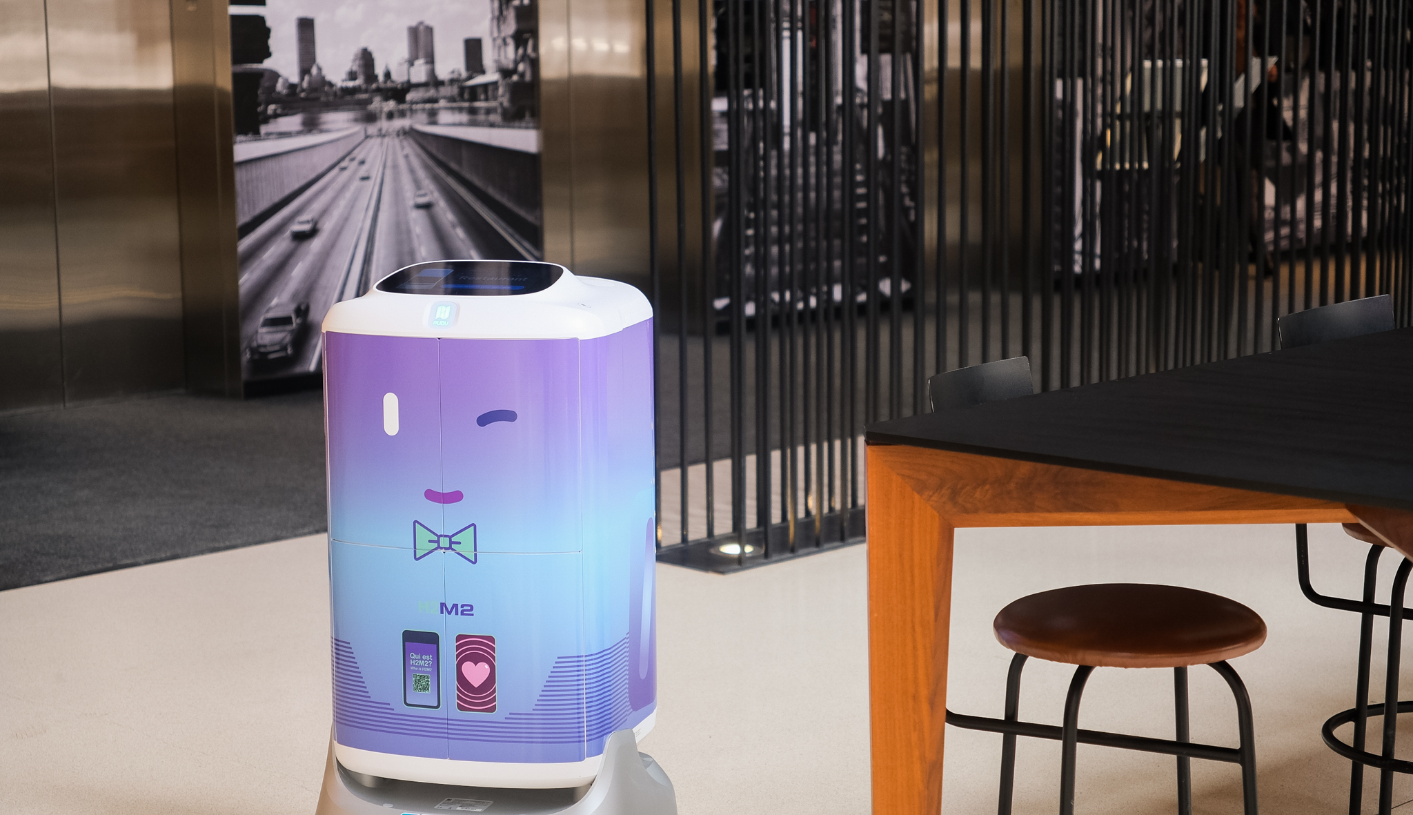 H2M2, Robot de service en chambre